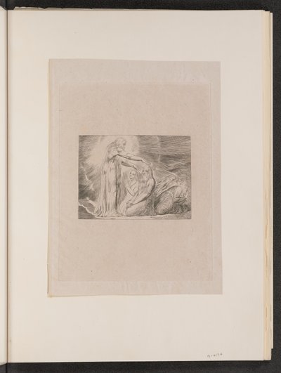 A Visão de Cristo, 1825. de William Blake