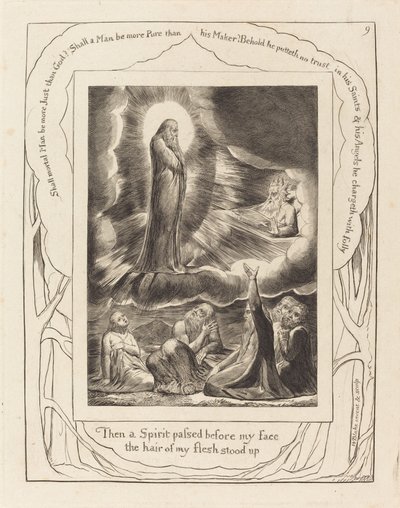 A Visão de Elifaz de William Blake