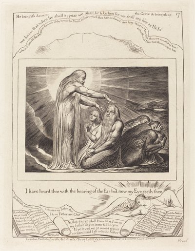 A Visão de Deus de William Blake