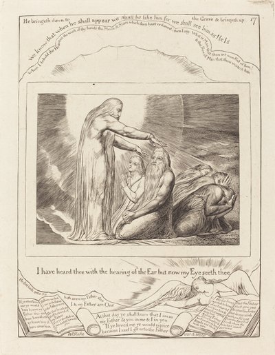 A Visão de Deus de William Blake