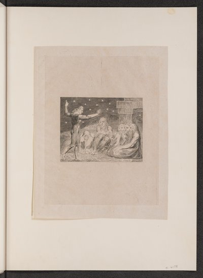 A ira de Eliú de William Blake
