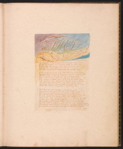 As filhas de Mne Seraphim de William Blake
