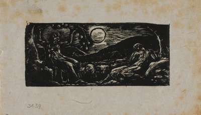 Thenot Under Fruit Tree, das Pastorais de Virgílio de William Blake