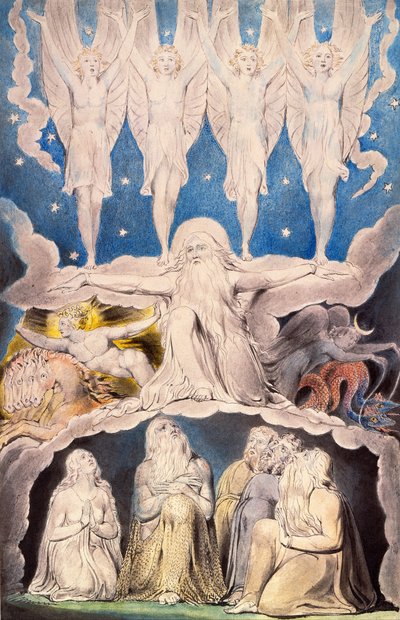 Quando as estrelas da manhã cantaram juntas de William Blake