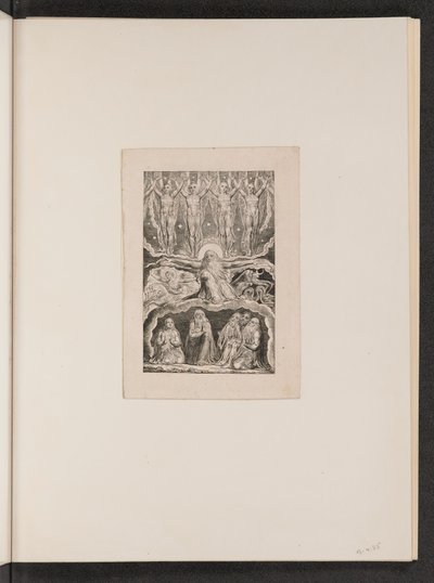 Quando as Estrelas Matinais Cantaram Juntas, 1825. de William Blake