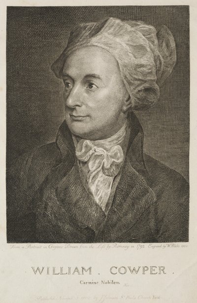 William Cowper, 1802. de William Blake