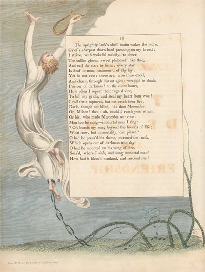 Young&39;s Night Thoughts, Página 16, Freqüentemente estouram minha música além dos limites da vida de William Blake