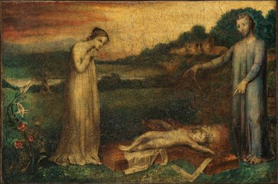  objecto 14 (Butlin 410)-- O Cristo Criança Adormecido numa Cruz
entre cerca de 1799 e cerca de 1800 de William Blake