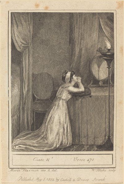Canto II, versículo 471 de William Blake after Mary Ann Flaxman