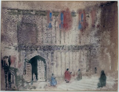 The Red Robe (w - c no papel) de William Blamire Young