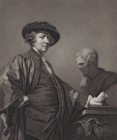 Sir Joshua Reynolds, Knight, 1811. de William Bond