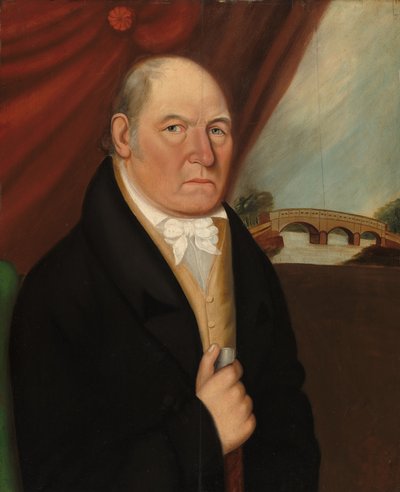 Clement Bonnell, c.1825 (óleo sobre madeira) de William Bonnell