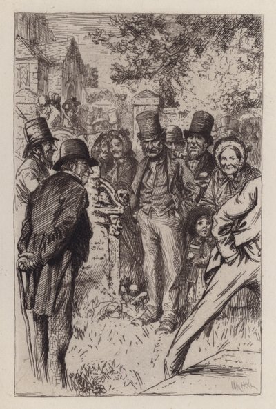Um relógio sem Feckless, sem almofada (gravação) de William Brassey (after) Hole