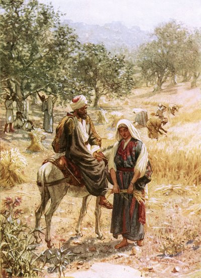 Boaz e Ruth de William Brassey Hole