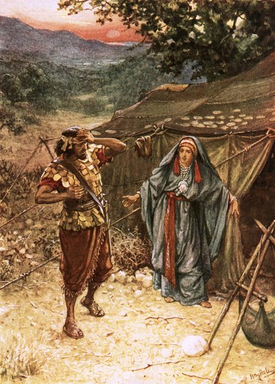 Jael e Sisera de William Brassey Hole