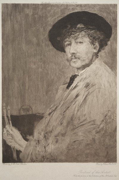 James McNeill Whistler, 1897. de William Brassey Hole