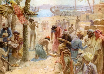O comércio do rei Salomão - Bíblia de William Brassey Hole