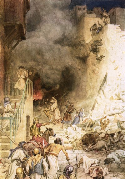 A destruição de Jericó de William Brassey Hole
