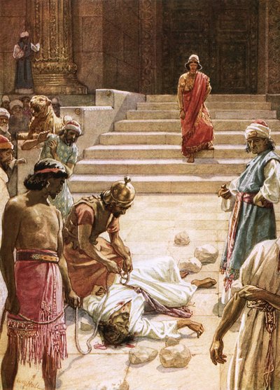 O assassinato de Zacarias de William Brassey Hole