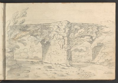 Ponte do Moinho de Lee de William Brockedon