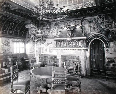 Sala de Jantar na Casa de William Burges (foto) de William Burges