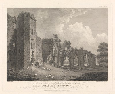 As Ruínas do Colégio de Lincluden de William Byrne
