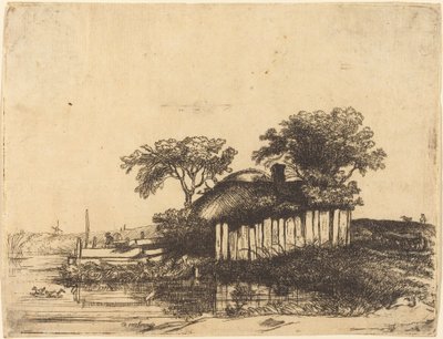 Casa de Campo com Paleta Branca de William Byron after Rembrandt van Rijn
