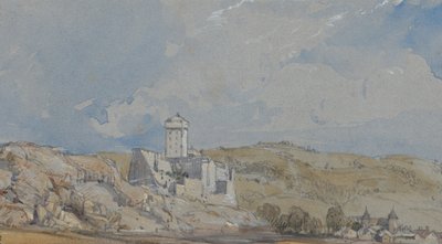 Château de Lourdes, 11 de Julho de 1836. de William Callow