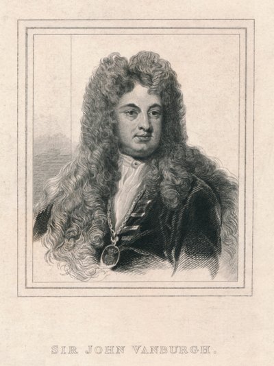 "Sir John Vanburgh", 1830. de William Camden Edwards