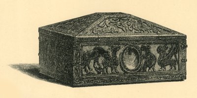 Caixão, c1180-1200, 1881. de William Catley