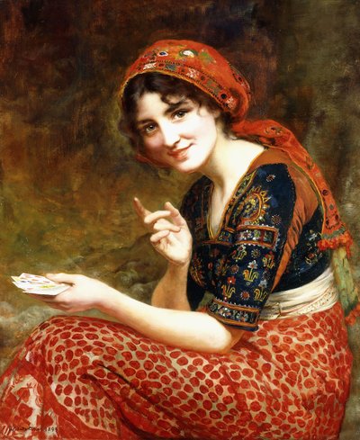 A cartomante de William Clark Wontner