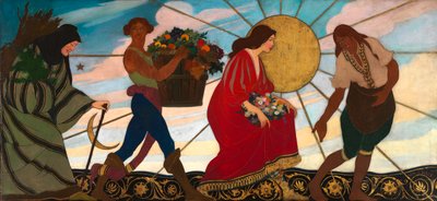 The Four Seasons, 1923. de William Clarke Rice