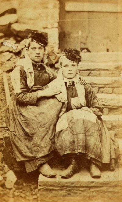 Trabalhadores da fábrica de ferro de Tredegar, País de Gales de William Clayton
