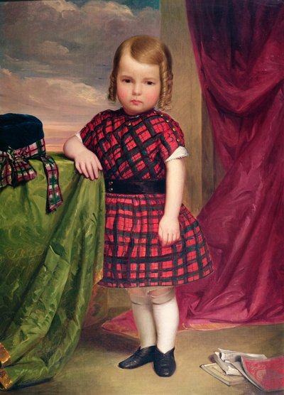 Rapariga escocesa de William Cogswell