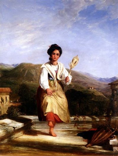 Uma menina de Sorrento de William Collins