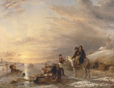 Cena da geada de William Collins