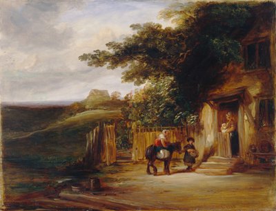 A porta da casa de campo de William Collins
