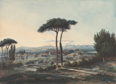 Frascati, Perto de Roma, 1819. de William Cowen