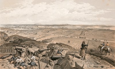 Bastoni du Mat do Bastião Central de William Crimea Simpson
