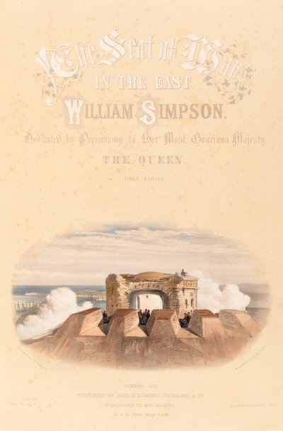  Malakoff ou torre redonda , c.1855 de William Crimea Simpson