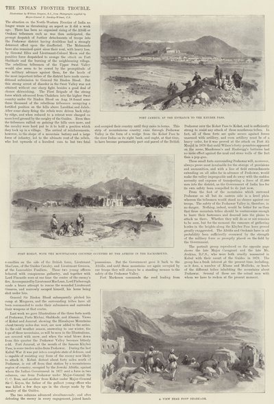 O problema da fronteira indiana de William Crimea Simpson