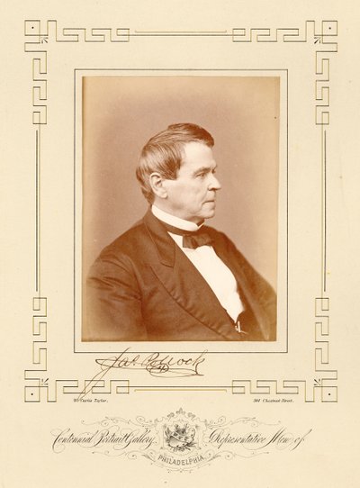 Retrato de James Pollock de William Curtis Taylor