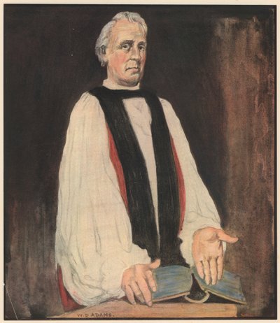 O Bispo, "Deixa a tua luz brilhar tanto" (cor litho) de William Dacres Adams