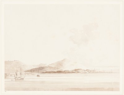 Uma vista na Índia de William Daniell