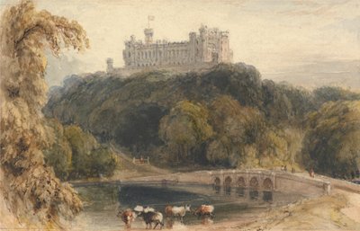 Castelo de Belvoir, Rutland de William Daniell