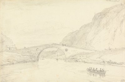 Ponte de Clackursail de William Daniell