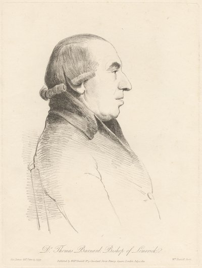 Dr. Thomas Barnard, bispo de Limerick de William Daniell