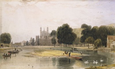 Eton Colleage de William Daniell