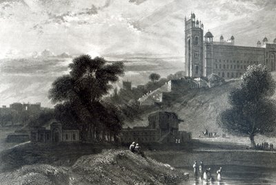 Fatehpur Sikri perto de Agra, gravado por R. Brandard (gravura) de William Daniell