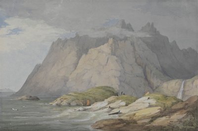 Loch Scavaig, Ilha de Skye de William Daniell